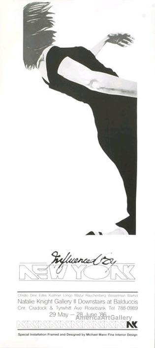 cool  robert longo limited edition exhibition art print   ebay